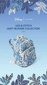 Disney's Stitch brings the laid-back spirit of the islands in NEW Leafy Blooms! Shop now! | Vera Bradley