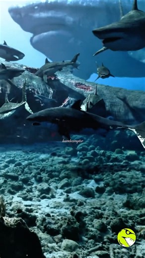 Megalondon and the Whale #dinosaur #jurassicworld #pterosaurus #velociraptor