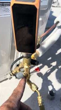 How to use an Elitech vacuum gauge (tutorial) #airconditioner #hvac #refrigeration