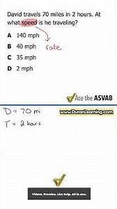 ASVAB Arithmetic Reasoning: Basic Word Problems