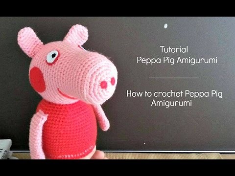 Tutorial Peppa Pig Amigurumi | How to crochet Peppa Pig Amigurumi