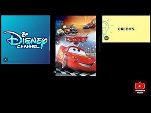 Disney Pixar's Cars - Disney Channel Credits (Friday Night Playdate w/FX)