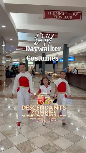 DIY Zombies 4 Daywalker costumes for Descendants Zombies Worlds Collide Tour #zombies4 #disney