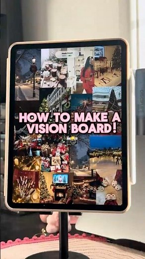 How to Make a Vision Board ✨ | Aesthetic & Easy Tutorial