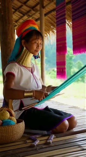 The Long-Neck Women of Asia…A Tradition Unlike Anything Else in the World #unbelievable #shorts