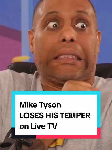 Mike Tyson Loses His Temper During Live Interview