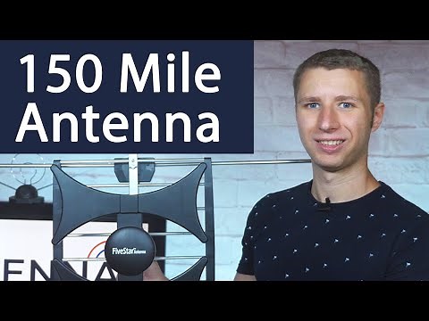 Five Star 4V 150 Mile Outdoor HD TV Antenna Review