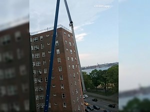 Riis Houses Buildings Evacuated After Part Of Crane Falls: FDNY