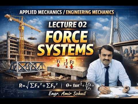 Engineering/Applied Mechanics I Lecture 02 I Force Systems