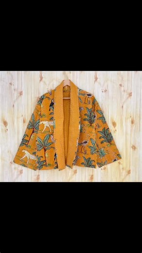 𝘼&𝘿_𝙃𝘼𝙉𝘿𝙄𝘾𝙍𝘼𝙁𝙏 | Meet our **Kantha Jacket Kimono Robe**, a perfect blend of heritage craftsmanship and modern style—**popular now** and loved for its... | Instagram