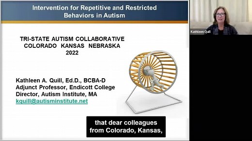 Intervention for Repetitive and Restricted Patterns of Behaviors in Autism