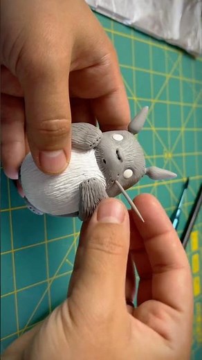 How to make TOTORO with clay