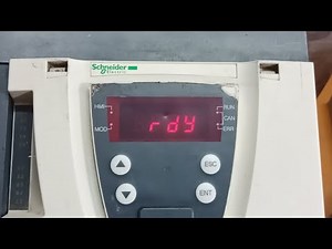 How To Set Schneider Accelaration Deceleration Time / altivar71 me break bset kese kare