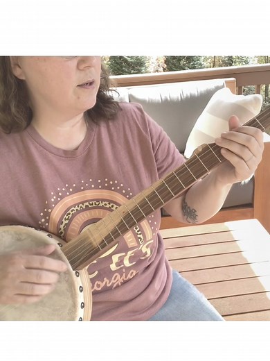 Tackhead banjo thumpin’ | Wayfaring Stranger | Mandy Tyner