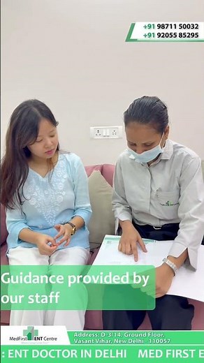 Patient Journey: From Consultation to Examination | MedFirst ENT Centre Delhi | Dr Rajesh Bhardwaj