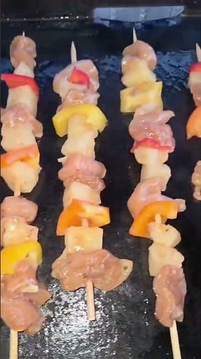 Teriyaki Chicken Kabobs with Pineapple & Peppers 🔥 Join The Fire