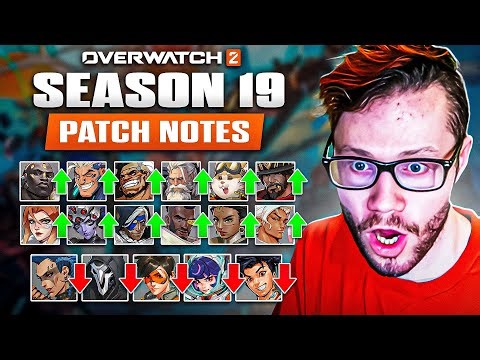 Overwatch 2 Season 19 Patch Notes - Many Buffs and Stadium Changes!