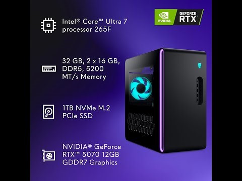 Alienware Aurora ACT1250 Review | Core Ultra 7 + RTX 5070 | Gaming Beast?