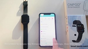 Watch Tutorial Video for CNPGD CPW-1 Smart Watch on Amazon Live