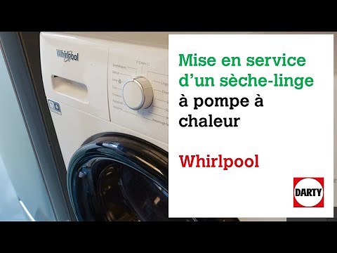 Whirlpool FFTDNM229X2BSFR tumble dryer commissioning