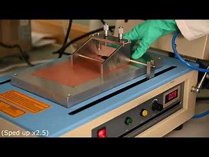 Lab-scale graphite slurry coating and coin-cell assembly
