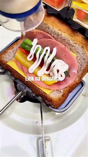 A Sanduicheira que Faz Lanches Perfeitos Sem Sujar a Cozinha!
