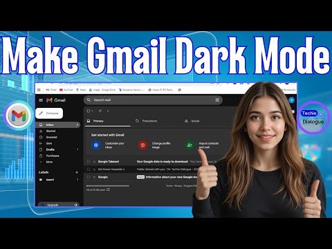How To Make Gmail Dark Mode | Easy Setup Tutorial (2026)