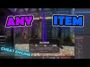 Skyrim - Any Item With Cheat Engine