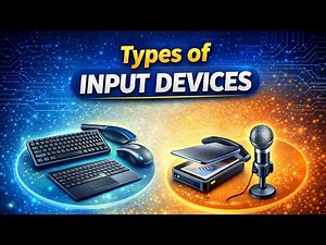 Types of Input Devices | Keyboard, Mouse, Scanner, Microphone | Computer Basics Day 6