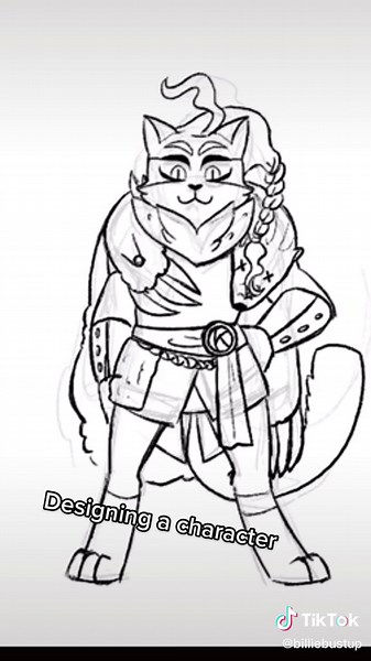 Billie Bustup Game Character Design Speedpaint