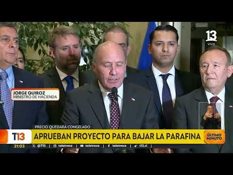 Aprueban proyecto para bajar la parafina: precio quedará congelado