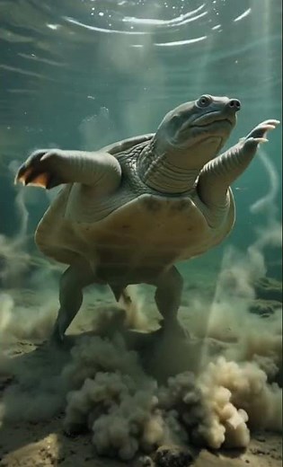 “🐢 The Rarest Turtle on Earth | Yangtze Giant Softshell Turtle”