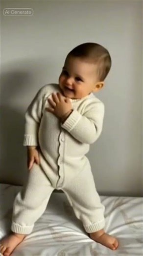 No hands🕺🏽 dancing baby!!