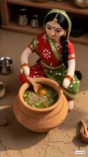 Miniature Doll Pani Puri Cooking ASMR | Indian Village Tiny Kitchen Street Food