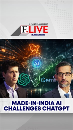 Firstpost on Instagram: "Made-in-India AI Challenges ChatGPT #FirstpostLIVE: India’s homegrown AI is making headlines. Bengaluru-based startup Sarvam AI has shown that Indian-built technology can compete with, and even beat, global giants like ChatGPT and Google Gemini in key tasks. Its OCR tool, Sarvam Vision, reads text from images and scanned documents with high accuracy, especially in Indian languages. The model has also performed strongly on real-world documents like bank and electricity bi