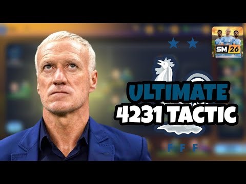 The BEST WINNING SM26 Tactic! ⚽️ | Didier Deschamps France Soccer Manager 2026 Best Tactics 4231