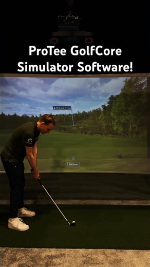 ProTee GolfCore Golf Simulator Software in Action at the 2026 PGA Show! #golf