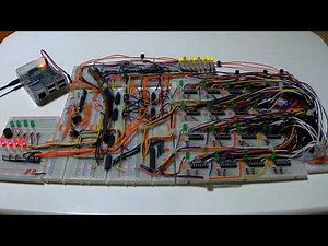 ブレッドボードで作る4bitCPU