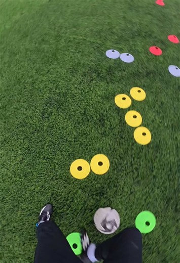 Footwork Drill to Enhance Soccer Dribbling Skills