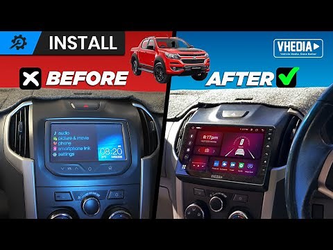 Holden Colorado 2012 - 2016 (My Link) Head Unit Installation Guide