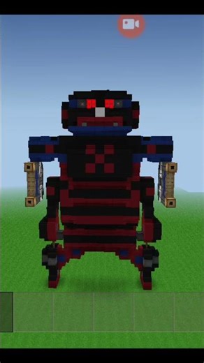 Mini Block Craft 3D - Protótipo RX Overdrive Crimson