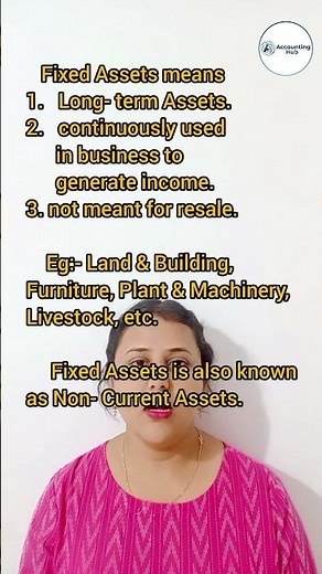 Fixed Assets Explained 🏢 | Meaning & Examples in Accounting