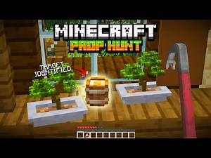 Prop Hunt in Minecraft is HILARIOUS