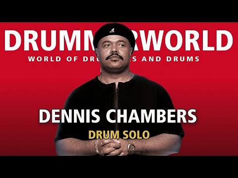 Dennis Chambers: THE LEGENDARY BIG DRUM SOLO (12 Minutes) with Mike Stern - 1991 #drummerworld