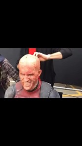 Creating the #deadpool makeup #behindthescenes | Asylum Productions