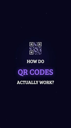How do QR CODES actually work ?