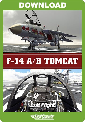 Just Flight - DC Designs F-14 A/B Tomcat MSFS