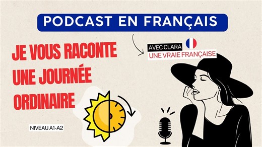 Learn French with My Daily Routine 🇫🇷 (A1-A2) - Slow French Podcast