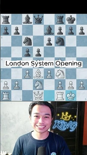 Tutorial London System Opening #shorts #trending #chess