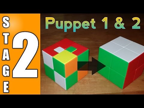 MoYu Puppet 1 & 2 stage 2 Tutorial